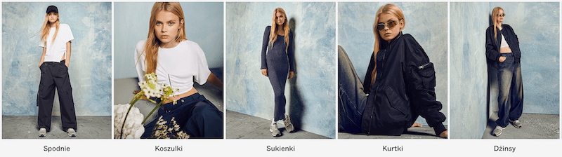 Najpopularniejsze produkty Bershka dla kobiet