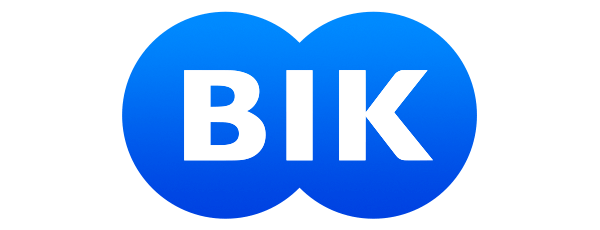 Logotyp BIK na białym tle