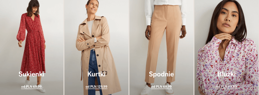 Asortyment C&A damski