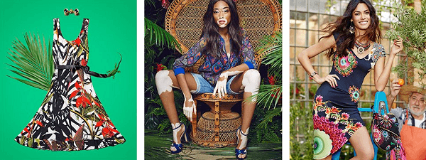 Nowoczesna moda desigual