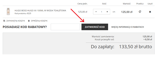 kod rabatowy