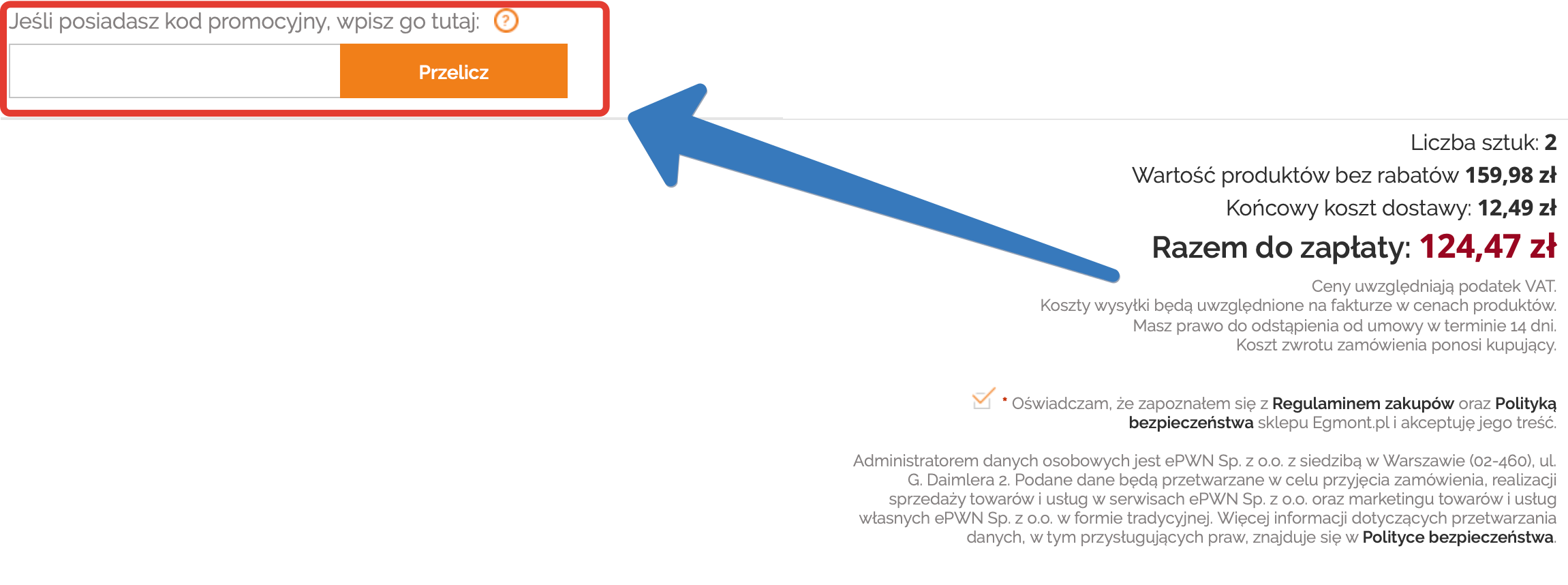 kod promocyjny egmont