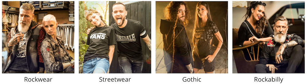 Odzież rockowa w EMP