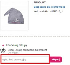 Korzystanie z kodów rabatowych