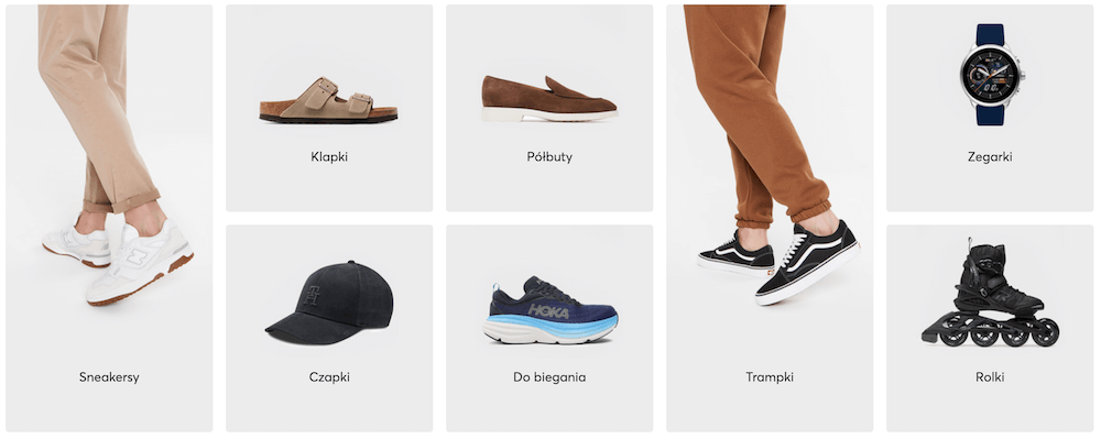 Asortyment sklepu eobuwie.pl