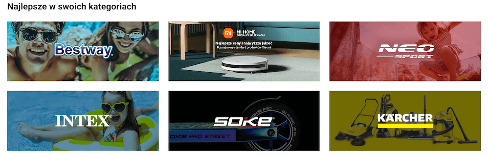 Marki dostępne w Erli