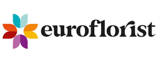 Logotyp Euroflorist na białym tle