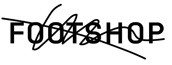 Logotyp Footshop na białym tle