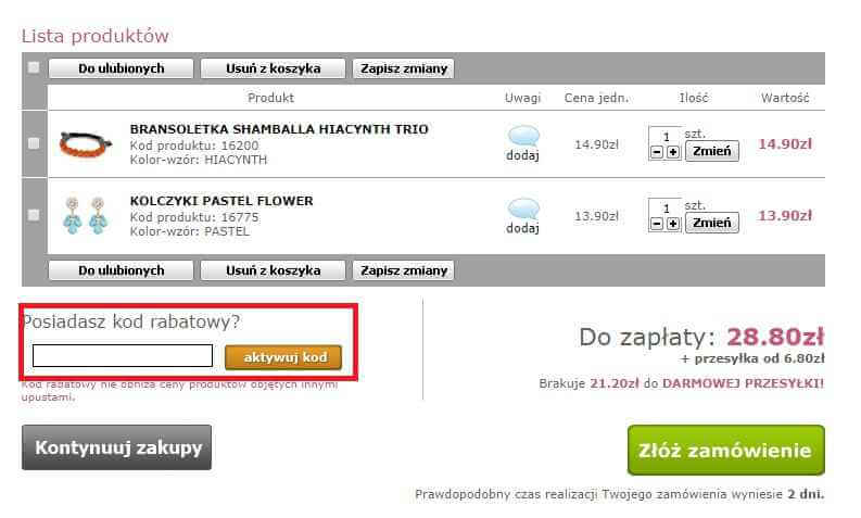 Jak kupować z kodem rabatowym w iloko.pl