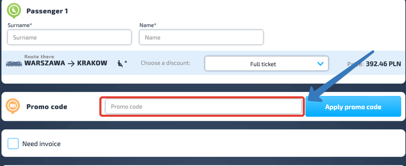 kod promocyjny infobus