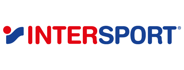 Logotyp Intersport duży na białym tle