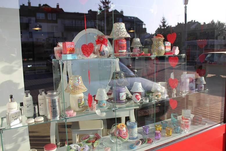 Wystawa w sklepie stacjonarnym w Gdańsku