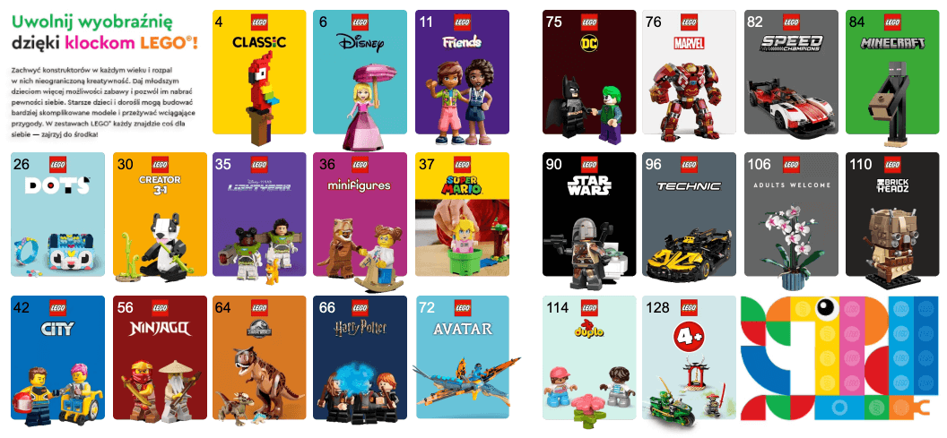 Katalog LEGO