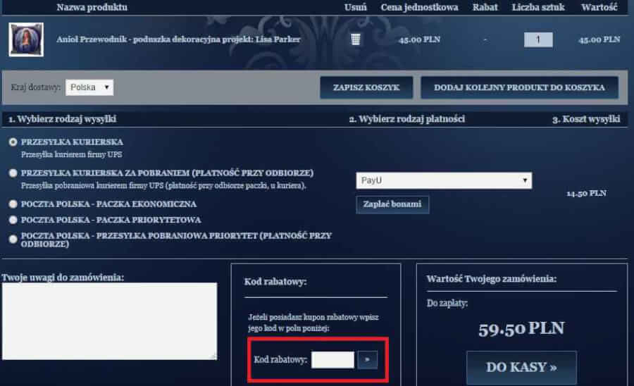 Jak korzystać z kodów rabatowych w lunamarket.pl