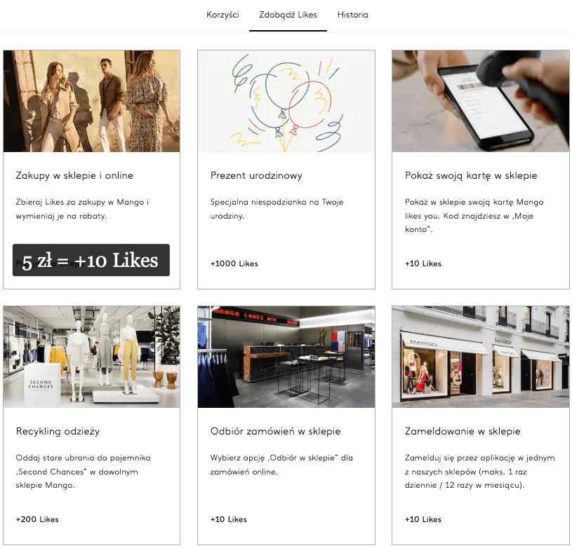 Program Mango likes you – jak zdobyć Likes