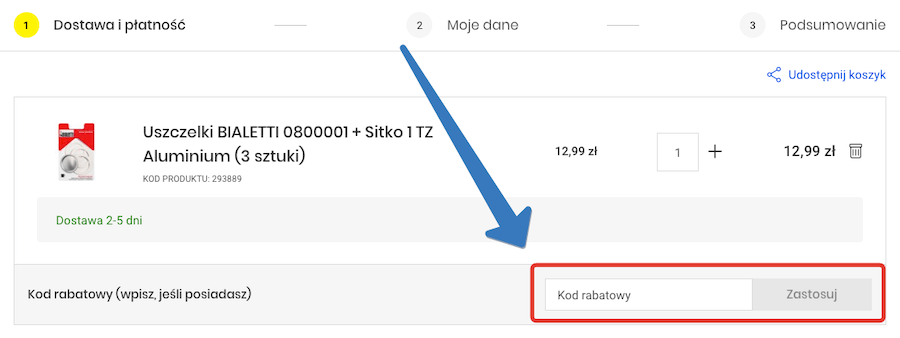 Jak użyć kodu rabatowego w Media Expert?