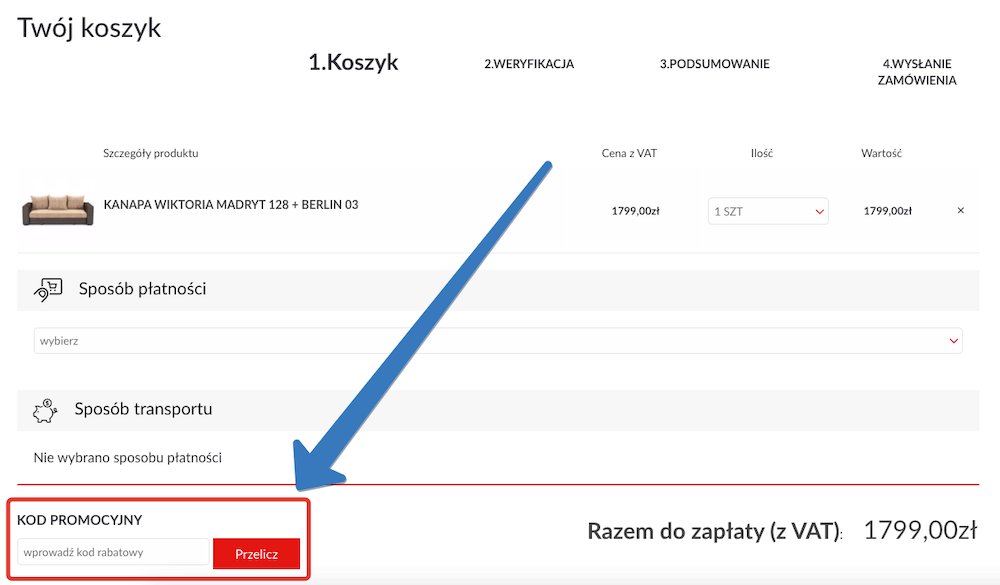 Jak aktywować kod rabatowy Merkury Market