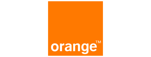 Logotyp Orange na białym tle