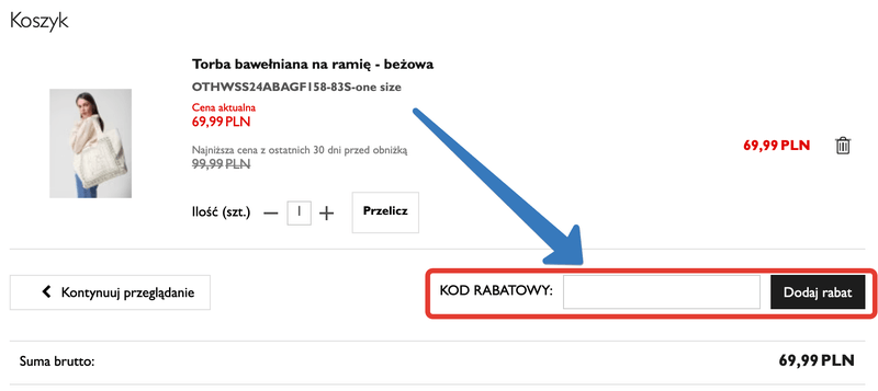 kod rabatowy Outhorn