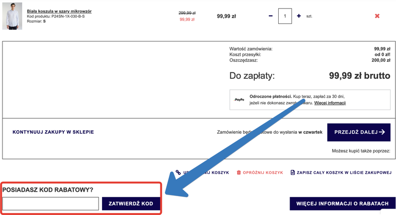 kod rabatowy pakolorente