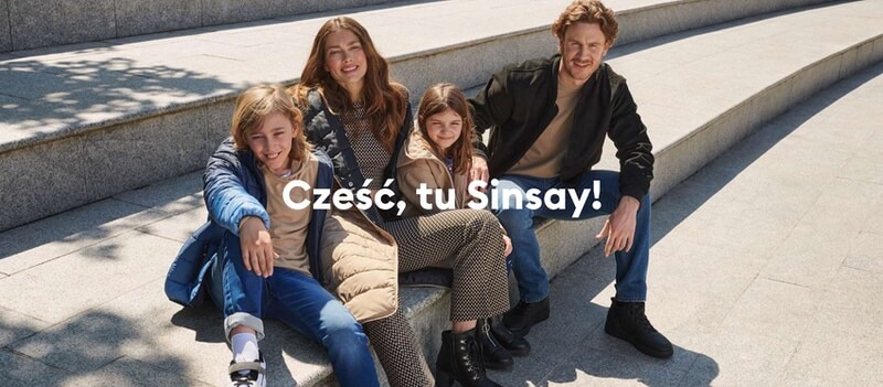 Odzież Sinsay dla osób w każdym wieku