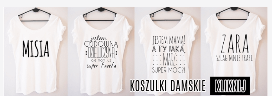 ”koszulki”/
