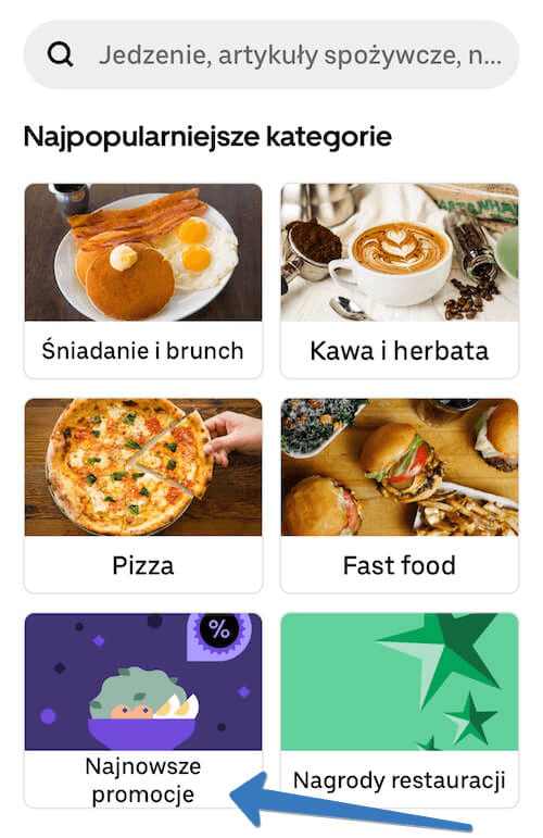 Uber Eats promocje