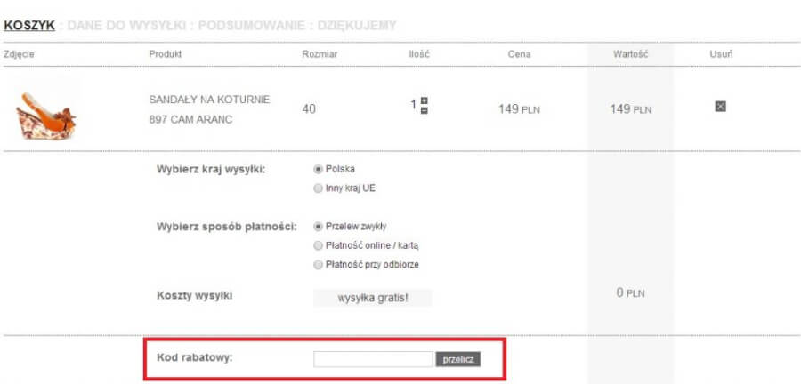 Zakupy w sklepie Venezia z kodami rabatowymi