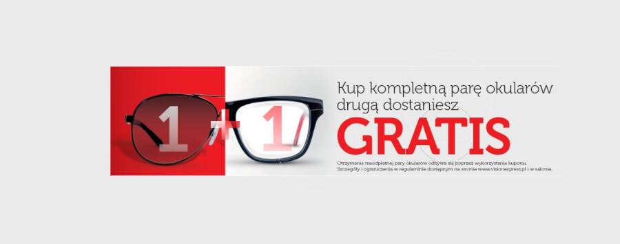 Kody rabatowe do Vision Express