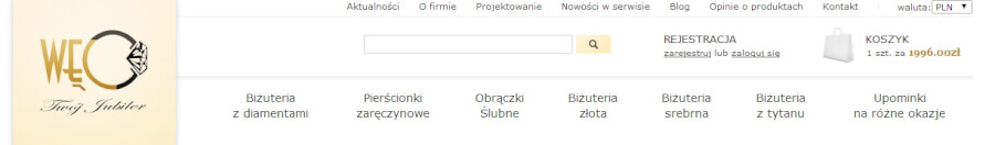 Kody rabatowe dla sklepu jubilerskiego Węc
