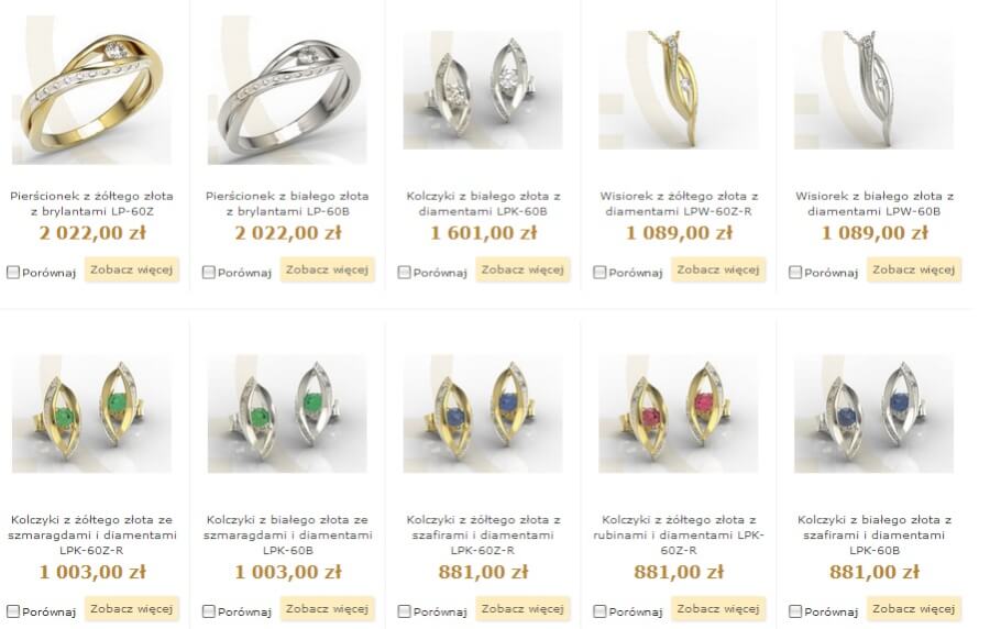 Kody rabatowe dla sklepu jubilerskiego Węc