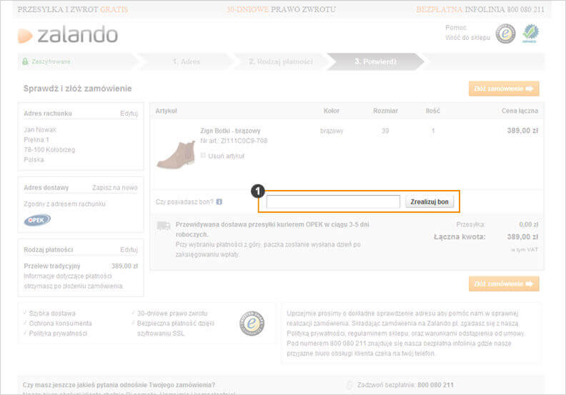 Skorzystaj z kodów rabatowych w Zalando!