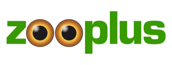 Logotyp Zooplus na białym tle