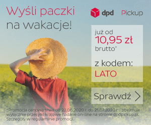Kod rabatowy na nadanie paczki!