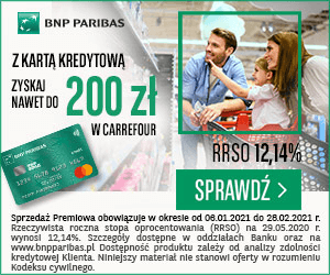 Bon do Carrefour w BNP Paribas!