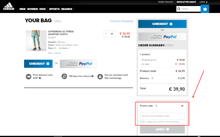 Adidas promo code Adidas Promo Code