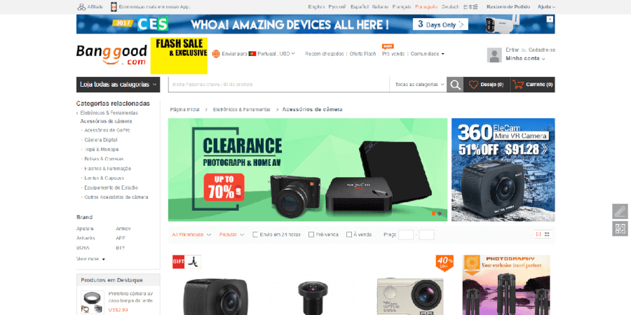 Diversos descontos em eletrónica  Diversos descontos em eletrónica