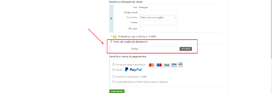 Como utilizar o cupão de desconto da Carethy Como utilizar o cupão de desconto da Carethy