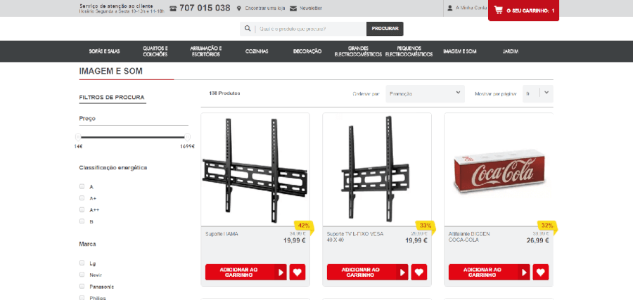Vários produtos com grandes descontos Vários produtos com grandes descontos