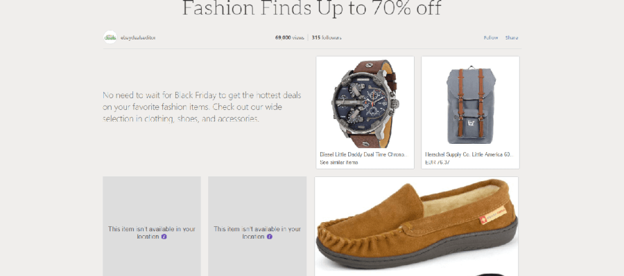 Descontos até 70% em roupa variada Descontos até 70% em roupa variada