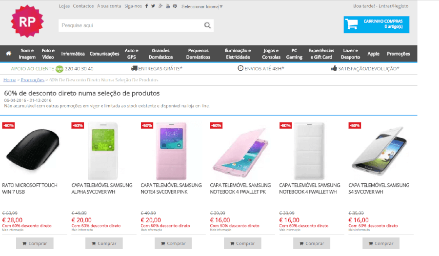 Descontos Radio Popular Descontos até 60% na Radio Popular