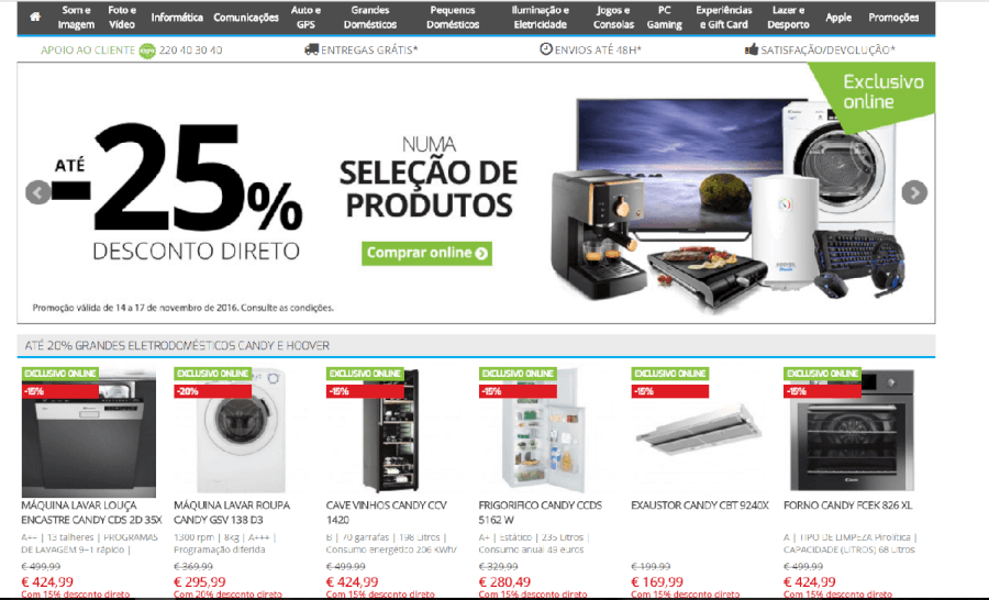 Página inicial do site da Radio Popular como navegar no site da Radio Popular