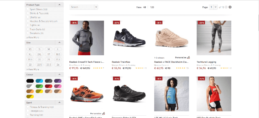 Diversos descontos em casacos e ténis Diversos descontos em casacos e ténis