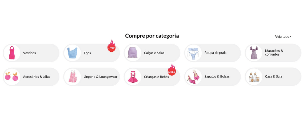 categoria shein