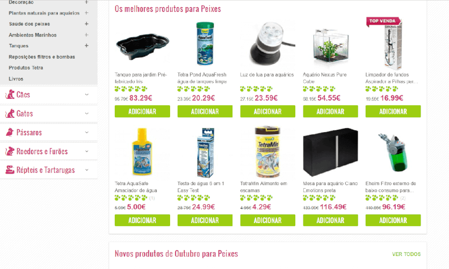As melhores promoções para peixes As melhores promoções para peixes