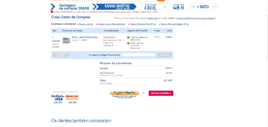 Como aplicar o código promocional da ToysRus Como aplicar o código promocional da ToysRus