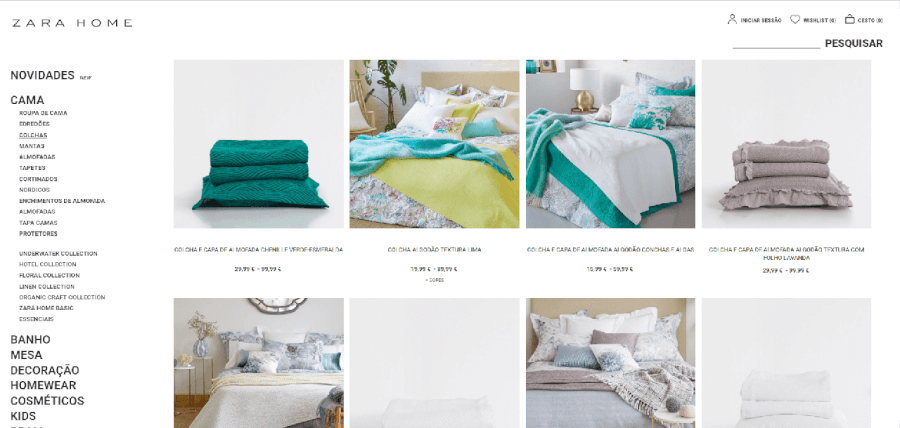 Várias tipologias de colchas para venda Várias tipologias de colchas para venda