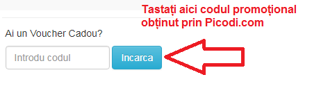 Activare voucher ABDcomputer.ro coș de cumpărături