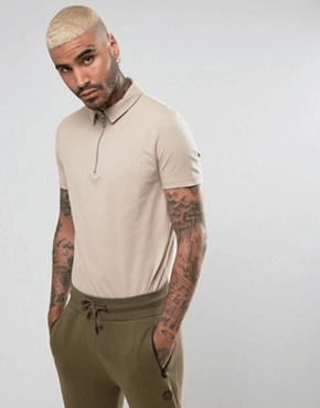 Tricou polo Asos Prezentare tricou polo