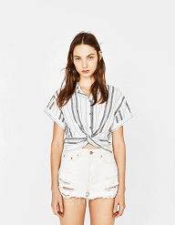 Cămașă Bershka prezentare cămașă